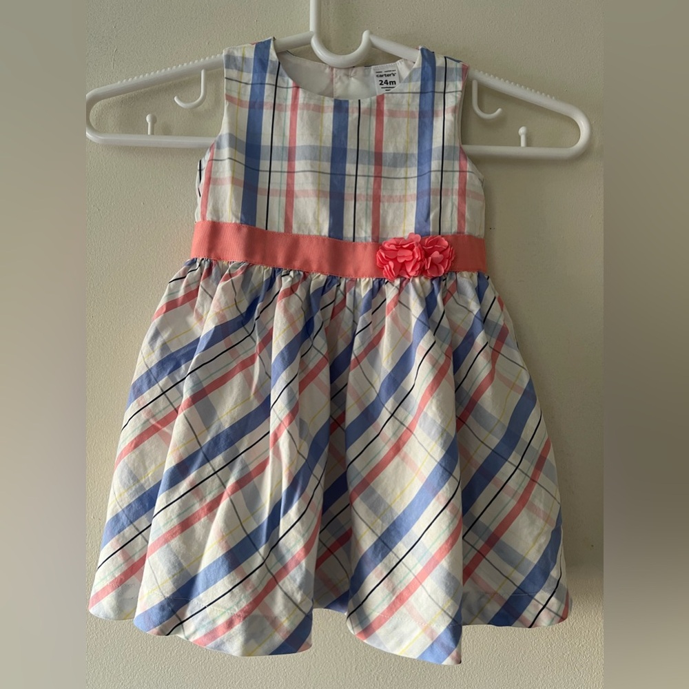 Carters Baby Girls Dress Size 24 Months